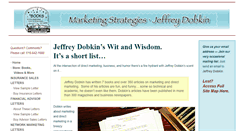 Desktop Screenshot of jeffreydobkin.com