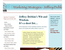 Tablet Screenshot of jeffreydobkin.com